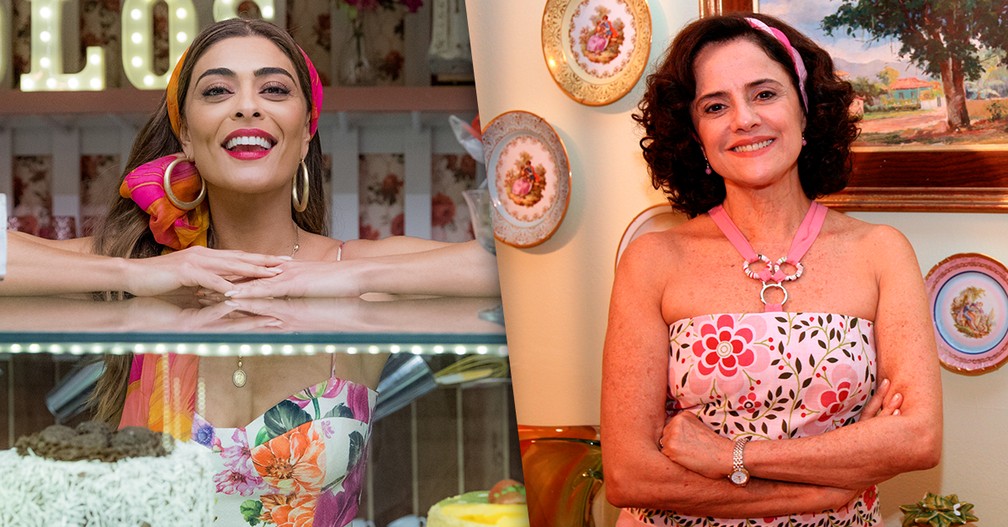 Maria da Paz de 'A Dona do Pedaço' ou a Nenê de 'A Grande Família'? Descubra que tipo de mãe é a sua! — Foto: Globo/Raquel Cunha e Globo/Leo Lemos