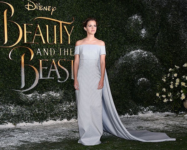 O vestido Emilia Wickstead feito de tecido reaproveitado (Foto: Getty Images)
