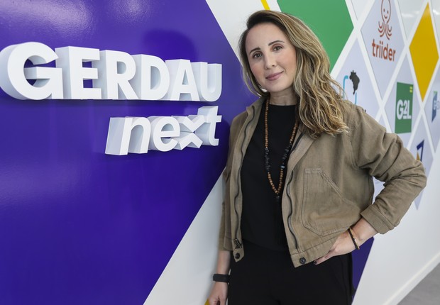 Bianca Neves, diretora da Venture Factory da Gerdau Next, braço de novos negócios da Gerdau (Foto: Anderson Rodrigues)