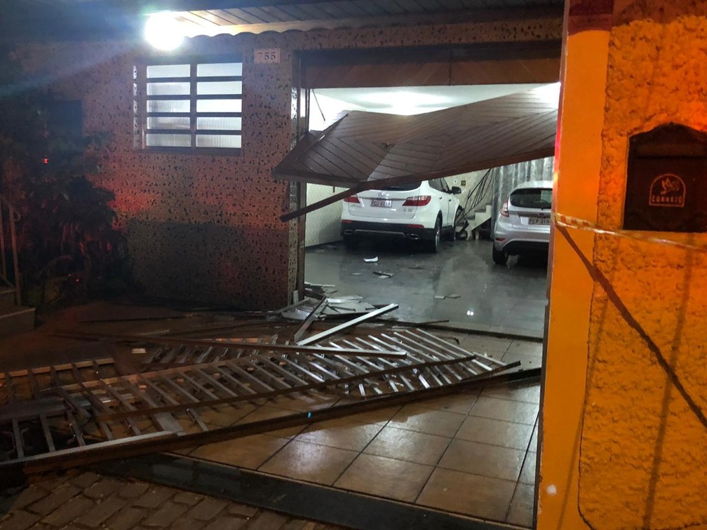 Acidente envolvendo o volante Ralf, do Corinthians — Foto: Ana Canhedo