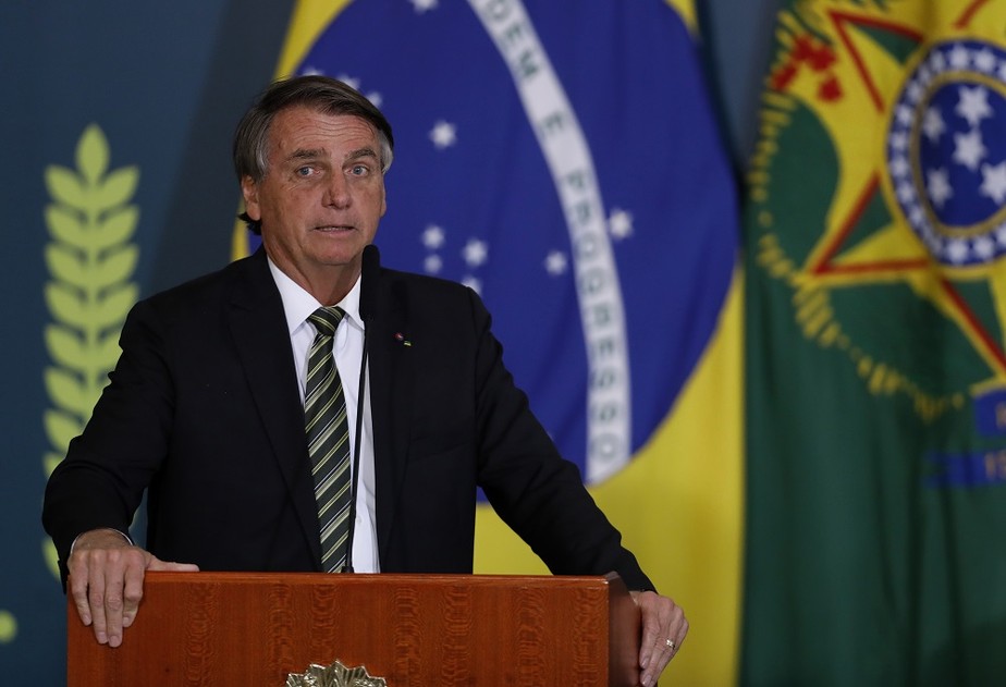 O presidente Jair Bolsonaro 29/06/2022