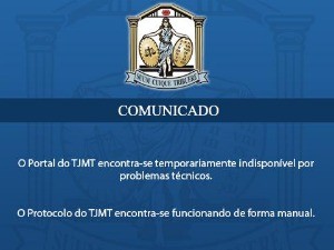 G1 - Site Do TJMT Sai Do Ar Por Mais De 24h E Impede Consulta A ...