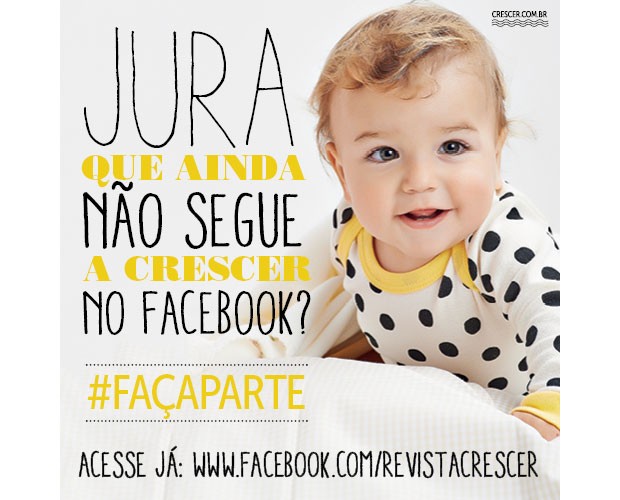 Siga a Crescer no Facebook! (Foto: Crescer/ Editora Globo)