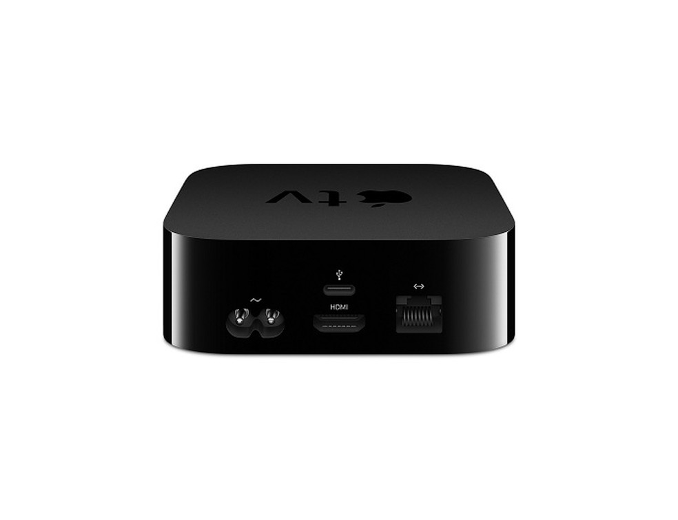 Apple TV de 4ª geração traz entrada USB-C (Foto: Divulgação/Apple)