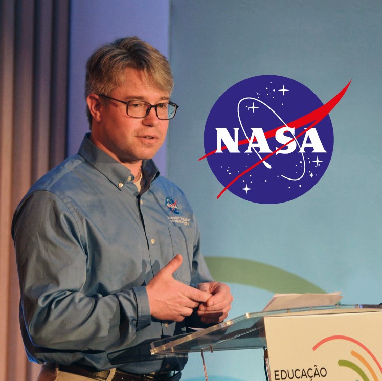Todd Ensign, Diretor do Centro de Recurso de Educadores da Agência Espacial Norte-Americana ( NASA). (Foto: Divulgação/ Let's GO Festival )