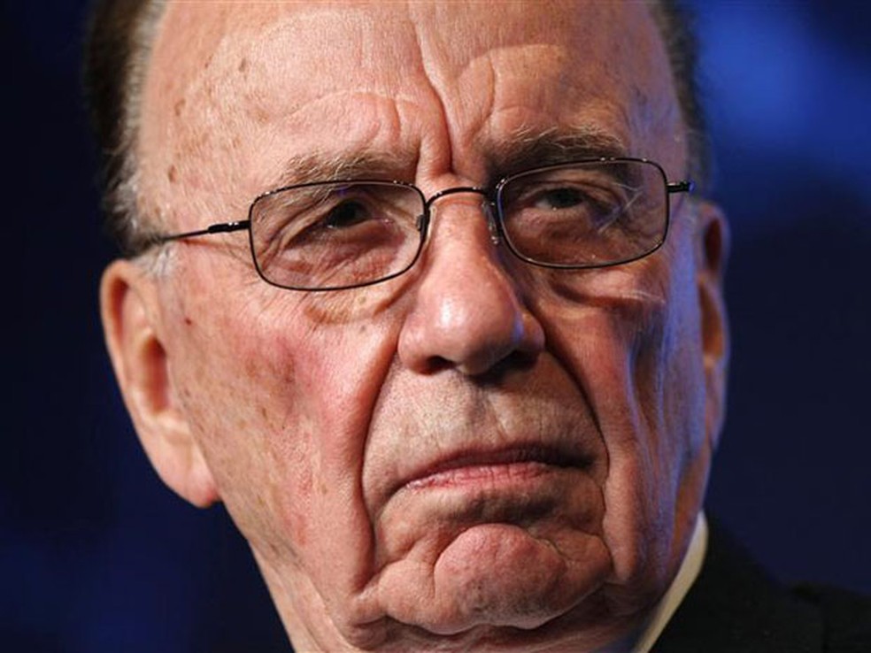 Magnata da mídia Rupert Murdoch perdeu US$ 165 milhões ao investir na Theranos — Foto: Reuters