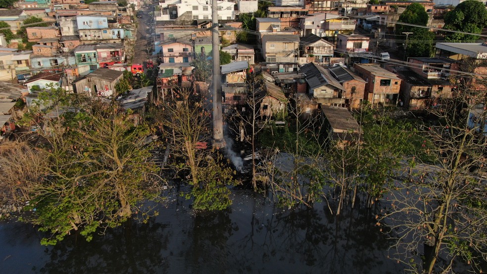 Área fica na Zona Oeste de Manaus.  — Foto: Willian Duarte/Rede Amazônica