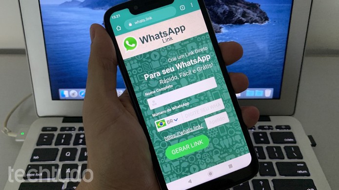 Aprenda a criar links curtos para conversas no WhatsApp — Foto: Reprodução/Helito Beggiora