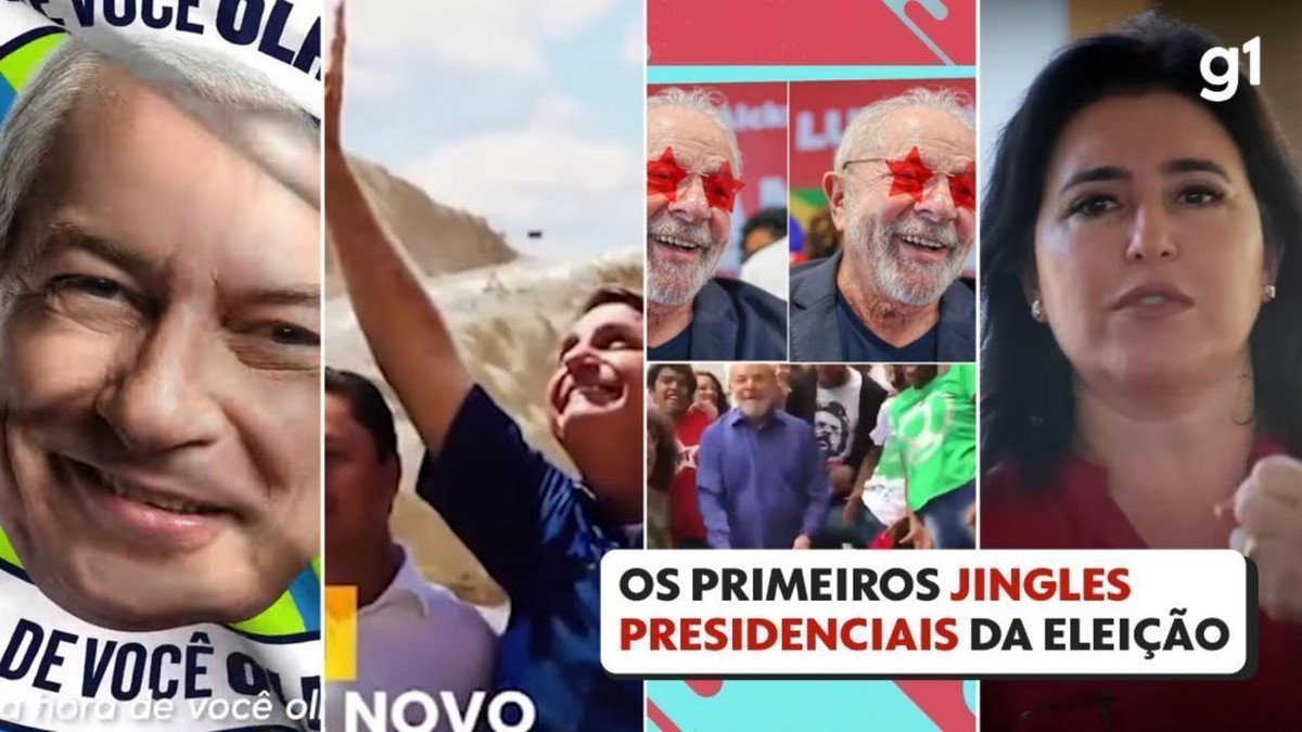 Jingles para presidente de 2022 têm piseiro de Lula, sertanejo de Bolsonaro, pagode de Ciro e feminejo de Tebet