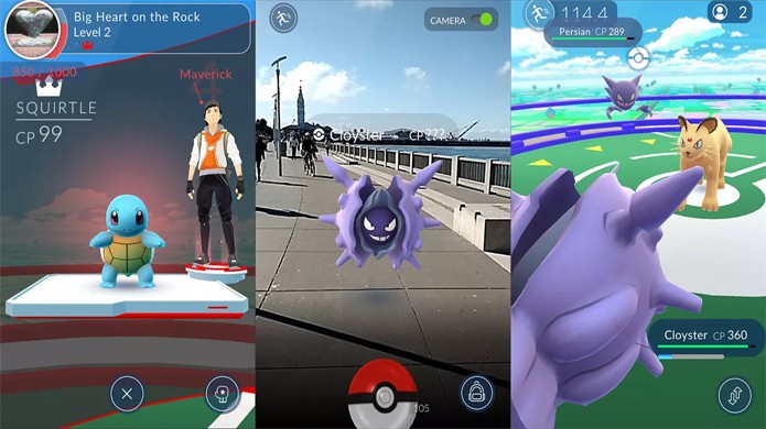 Pokémon Go permite que você capture monstrinhos na vida real com seu smartphone ou tablet (Foto: Reprodução/Polygon)