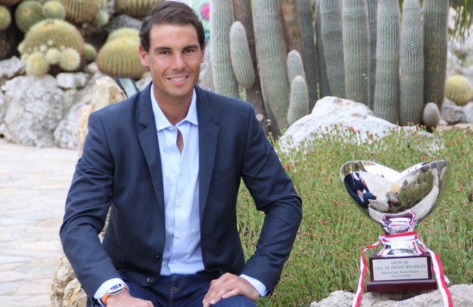 Rafael Nadal em Monte Carlo (Foto: Divulgação) Rafael Nadal em Monte Carlo (Foto: Divulgação)