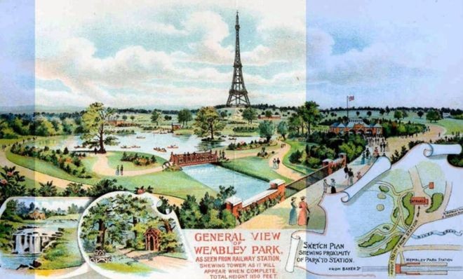 O projeto da 'Torre Eiffel' de Londres que nunca saiu do papel thumbnail