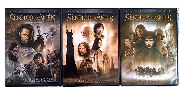 Trilogia em DVD da saga O Senhor dos Anéis (Foto: Reprodução/Amazon)