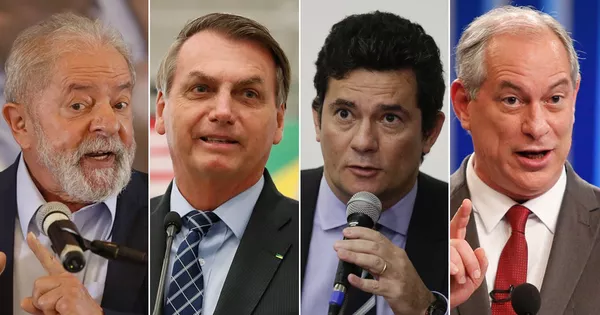 Lula Tem 41 Bolsonaro 23 Moro 7 E Ciro 6 No 1Âº Turno Aponta Pesquisa Datafolha Para A Eleicao De 2022 Politica G1