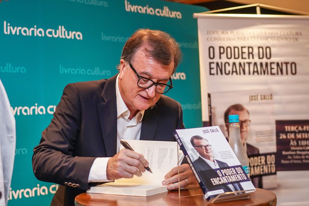 José Gallo, presidente da Renner, lança livro em Porto Alegre (Foto: Jefferson Bernardes/Agência Preview)