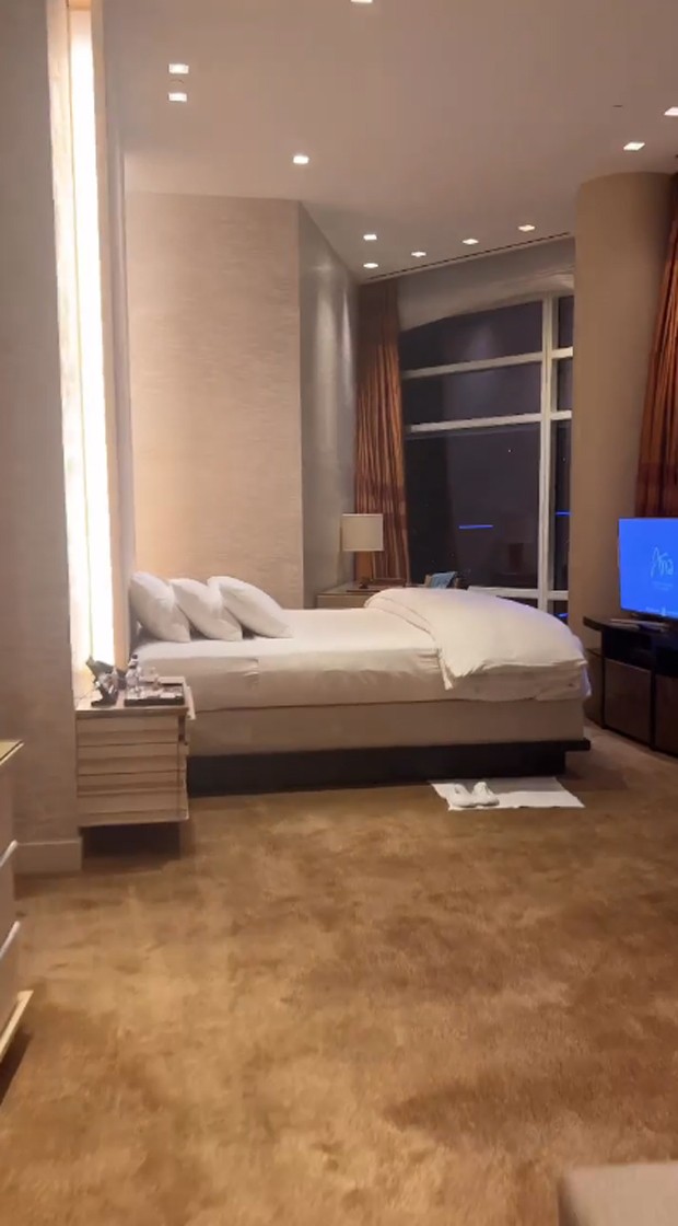Gabi Brandt mostra hotel luxuoso com suíte gigante (Foto: Reprodução / Instagram)