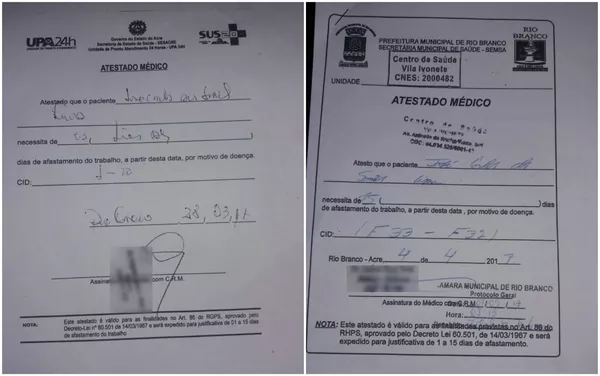 Foragido Da Justica Vereador Apresenta Atestado E Nao Recebe Falta Na Camara De Rio Branco Acre G1 Posso rescindir um contrato de experiencia com atestado médico?? vereador apresenta atestado