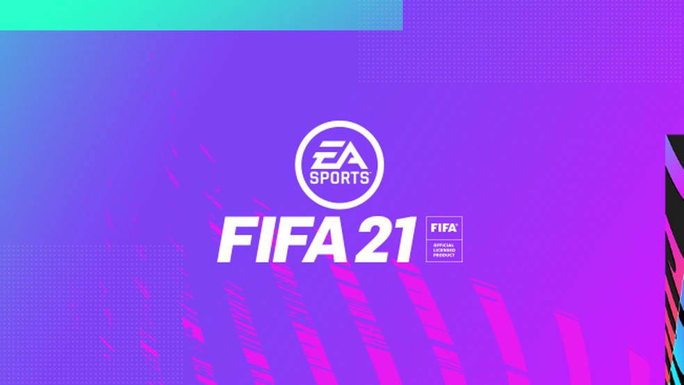 Logo do Fifa 21, jogo desenvolvido pela EA. — Foto: Divulgação/EA