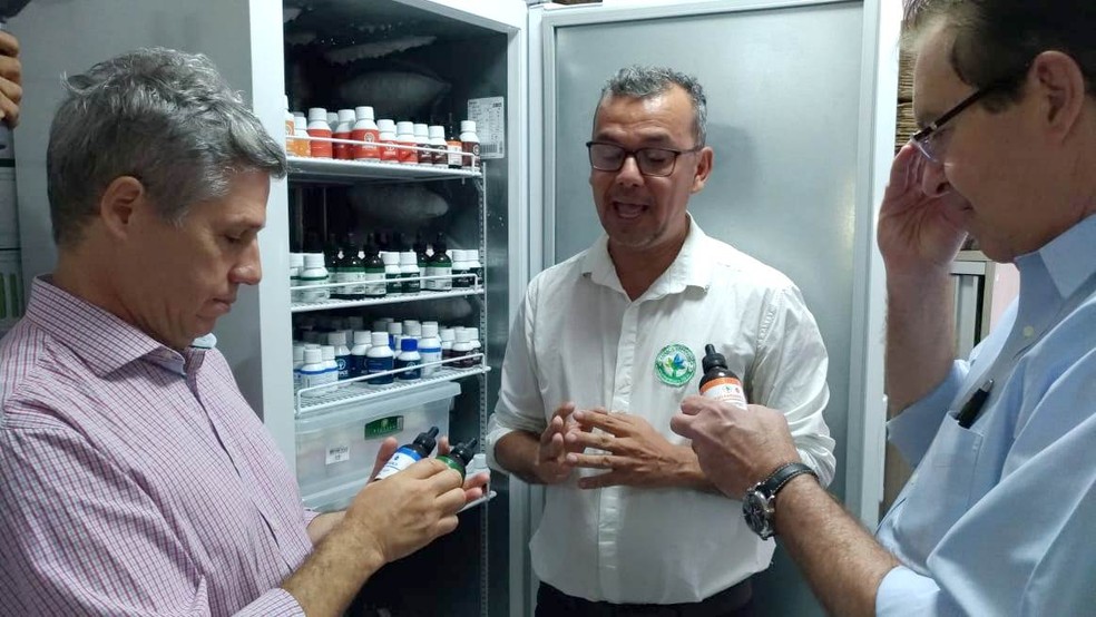 Abrace Esperança fornece medicamento feito com maconha para 10 mil pacientes — Foto: Hebert Aráujo/CBN