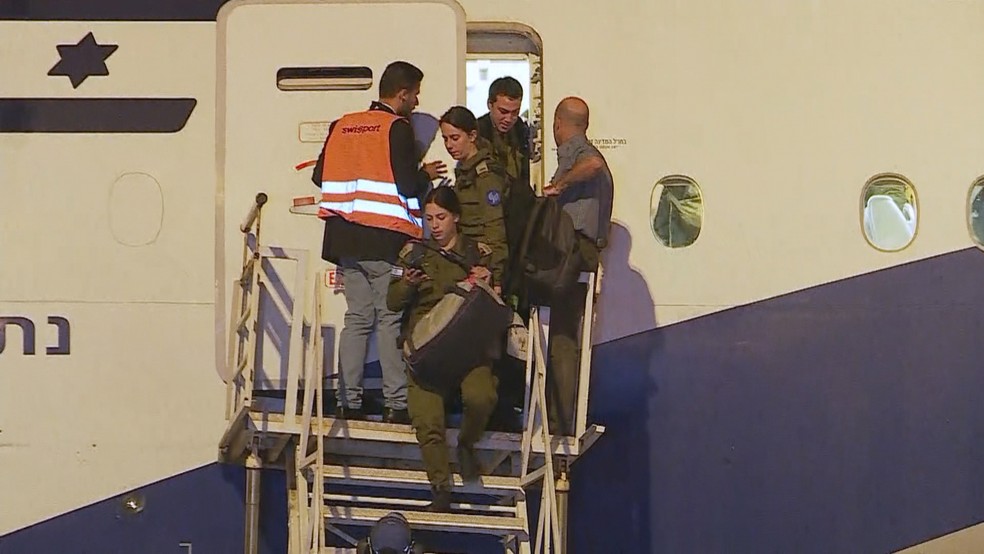 Militares de Israel devem comeÃ§ar a trabalhar nesta segunda-feira, em Brumadinho â€” Foto: ReproduÃ§Ã£o/TV Globo