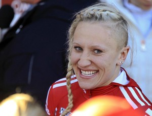 bobsled Kaillie Humphries campeã mundial (Foto: Reuters)