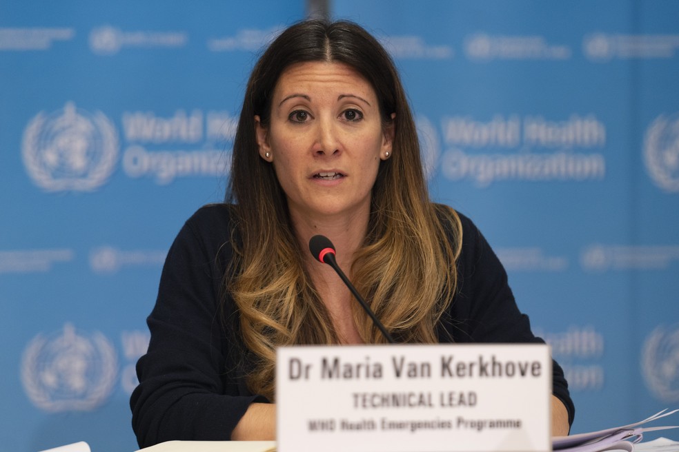 Maria van Kerkhove, líder técnica do programa de emergências da OMS — Foto: Christopher Black/OMS