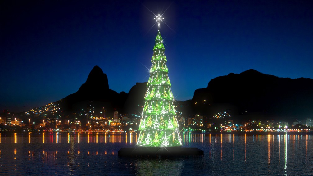Árvore de Natal da Lagoa será inaugurada dia 1º de dezembro | Rio de  Janeiro | G1