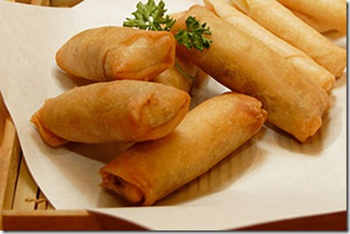 Rolinho Primavera Receitas