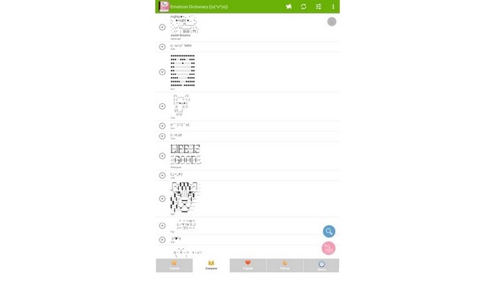 Emoticon Dictionary tem apps para Android e iOS (Foto: Divulgação/IO Inc.)