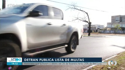 Detran-TO publica lista de multados por infrações de trânsito; saiba mais