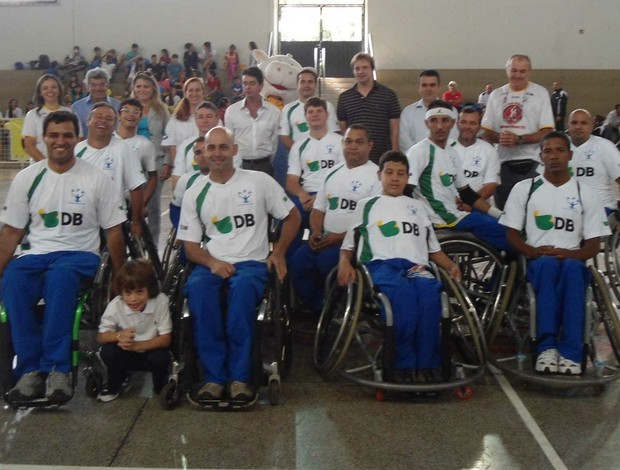 Associação Paraolímpica Patense APP Patos de Minas Basquete em cadeira de rodas (Foto: APP/Divulgação)