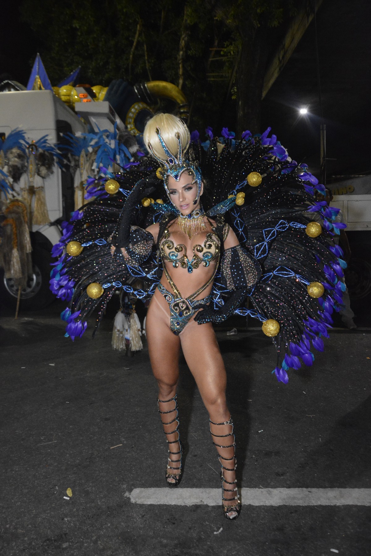 Gabi Martins, musa da Unidos de Vila Isabel no Carnaval 2022 (Foto: Agnews)