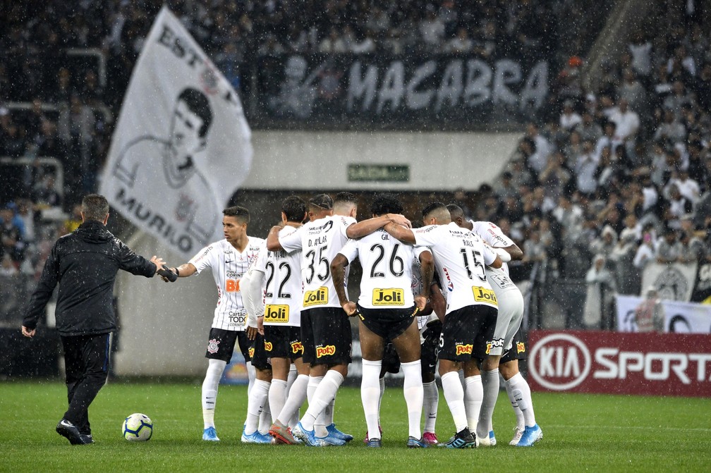 Corinthians x Atlético-MG, disputado no último domingo — Foto: Marcos Ribolli