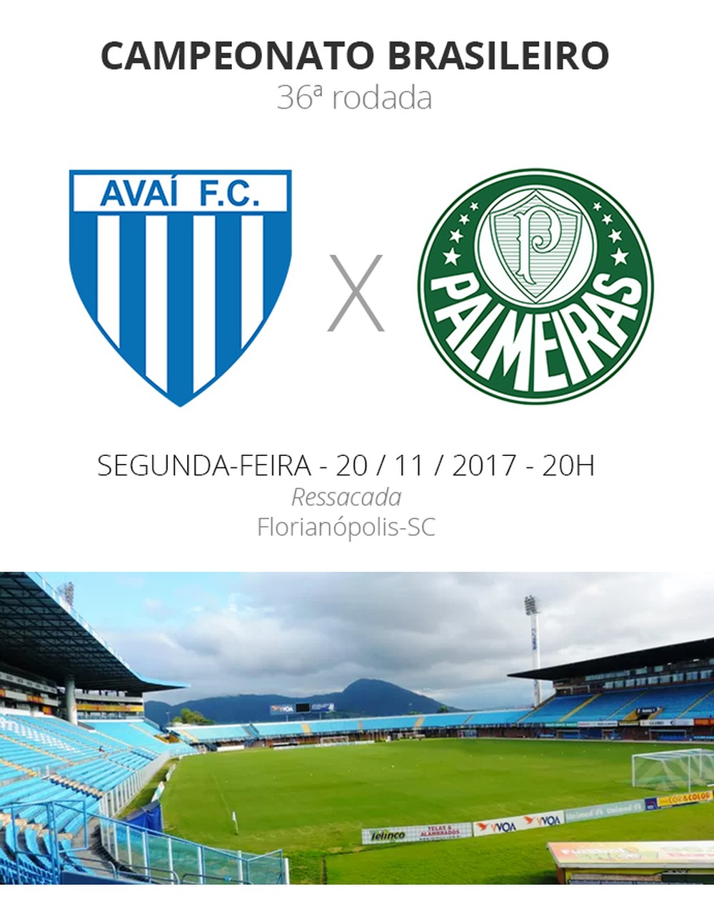  Rodada #36: tudo o que você precisa saber sobre Avaí e Palmeiras
