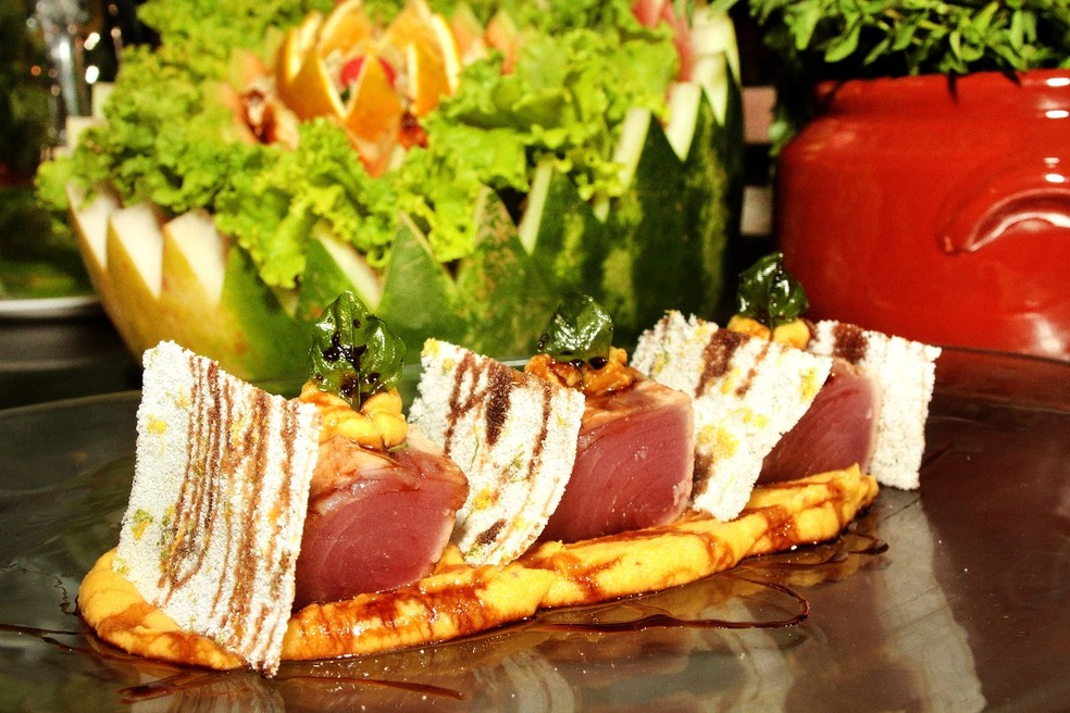 Pratos vão ter o peixe albacora como base principal  (Foto: Rogério Vital)