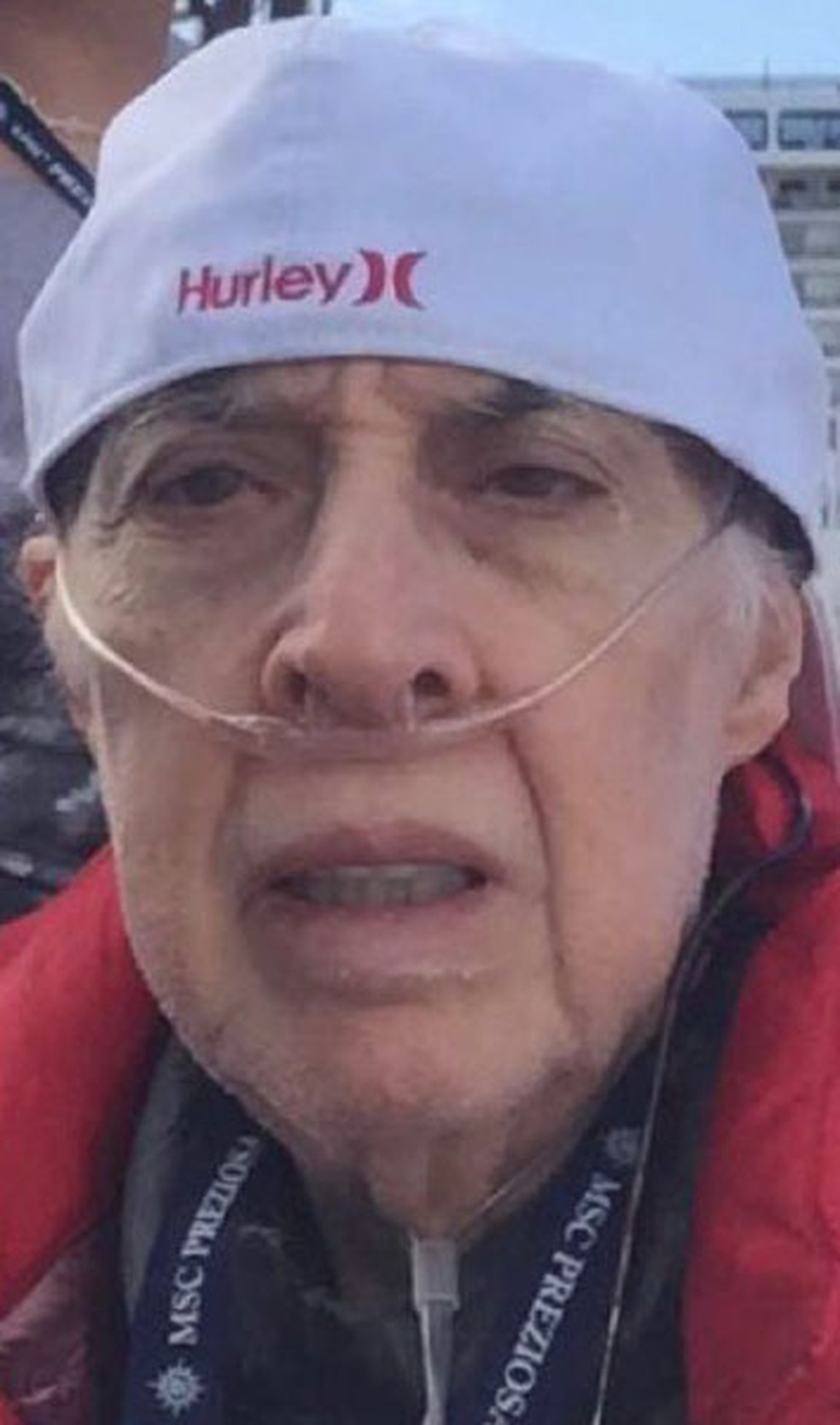 René Maurício Loeb deixou o país com destino à Europa em um cruzeiro (Foto: Reprodução)