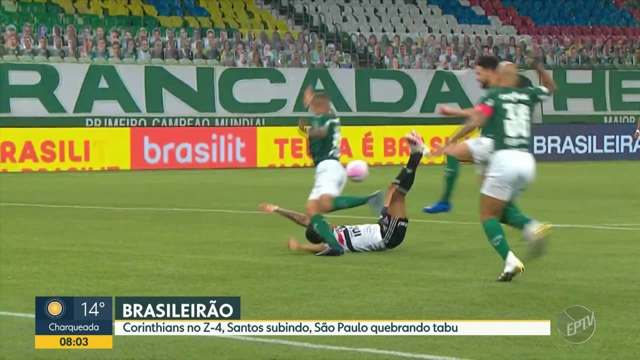 Corinthians no Z4, Santos subindo: veja os gols dos times paulistas no Brasileirão