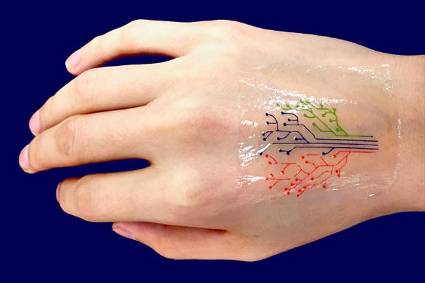 Tatuagem "viva" com bactérias : pesquisa do MIT usa técnica de impressão 3D que usa um novo tipo de “tinta” feito a partir de células vivas (Foto: Timothy Lu/MIT)