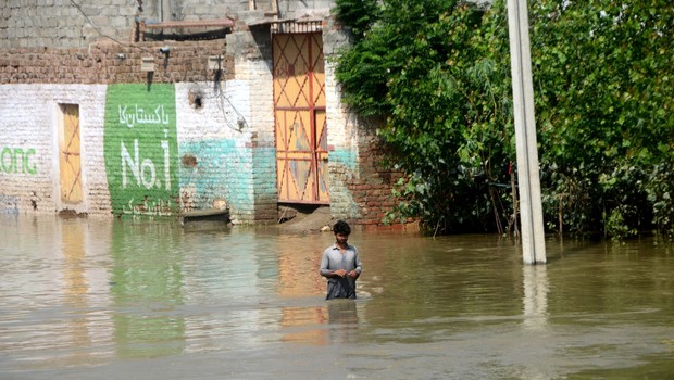 chuvas no paquistao (Foto: Getty Images)