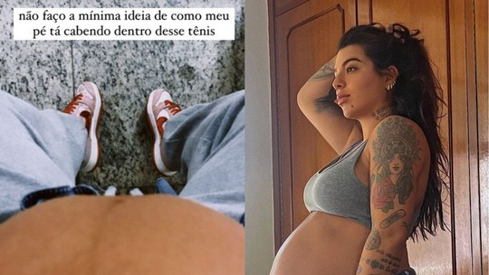 Petra Mattar completa 9 meses de gravidez e fala sobre reta final da gestação
