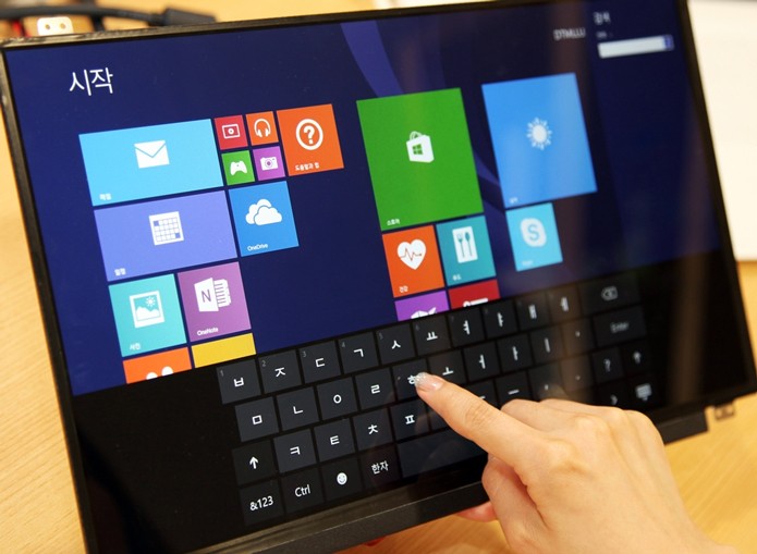 LG traz tecnologia presente nas telas de smartphones para os notebooks (Foto: Divulgação/LGDisplay)