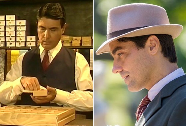 Almeida foi interpretado por Paulo Figueiredo em 1994 e será interpretado por Ricardo Pereira em 2019 (Foto: Reprodução)