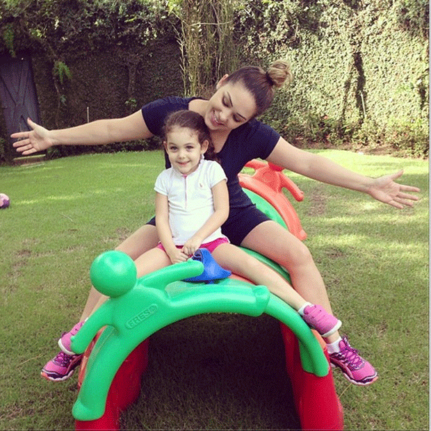 Tania Matarazzo e a filha, Maysa (Foto: Reprodução/Instagram)