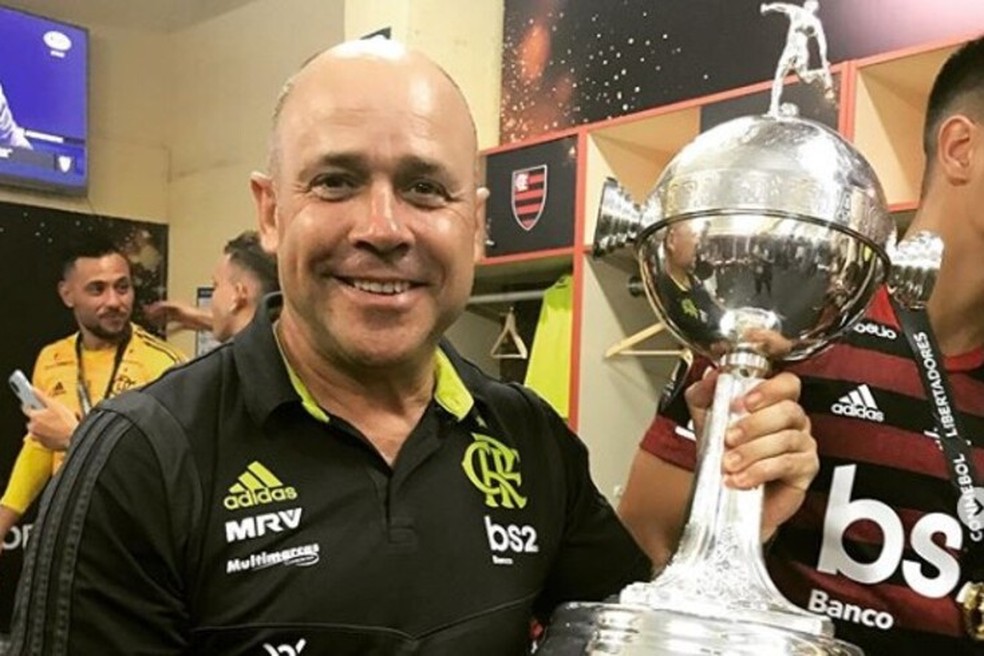 Mário Monteiro criou fortes relações com a diretoria e torcida do Flamengo — Foto: Reprodução/Instagram