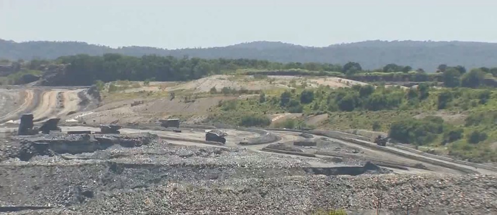 Moradores se preocupam com barragens de Paracatu após tragédia em Brumadinho — Foto: TV Integração/Reprodução 