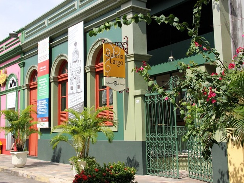 Galeria do Largo, no Largo São Sebastião. — Foto: Jamile Alves/G1 AM