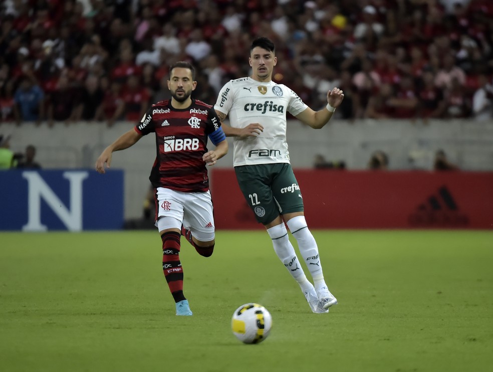 Flamengo x Palmeiras — Foto: ANDRÉ DURÃO