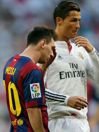 Messi Cristiano Ronaldo (Foto: AP)
