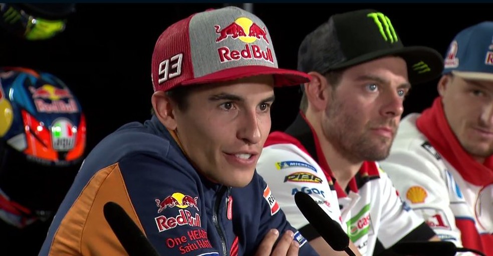 Marc: caÃ­ aqui em 2014, caÃ­ em 2016, preciso evitar isso... â€” Foto: Dorna