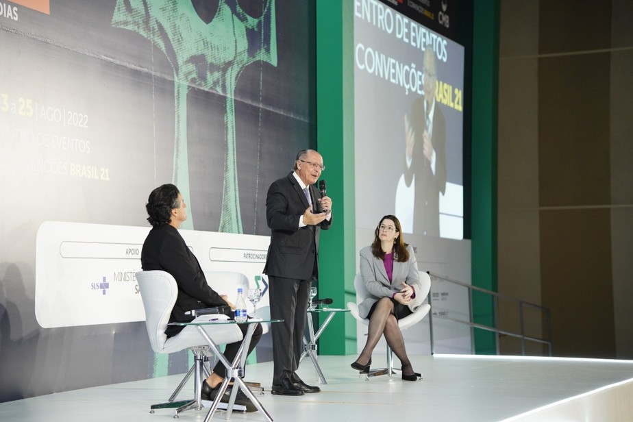 Geraldo Alckmin fala no 30º Congresso Nacional das Santas Casas e Hospitais Filantrópicos em Brasília